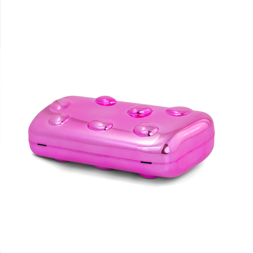 Glossy Luxury Jewel Clutch Bag