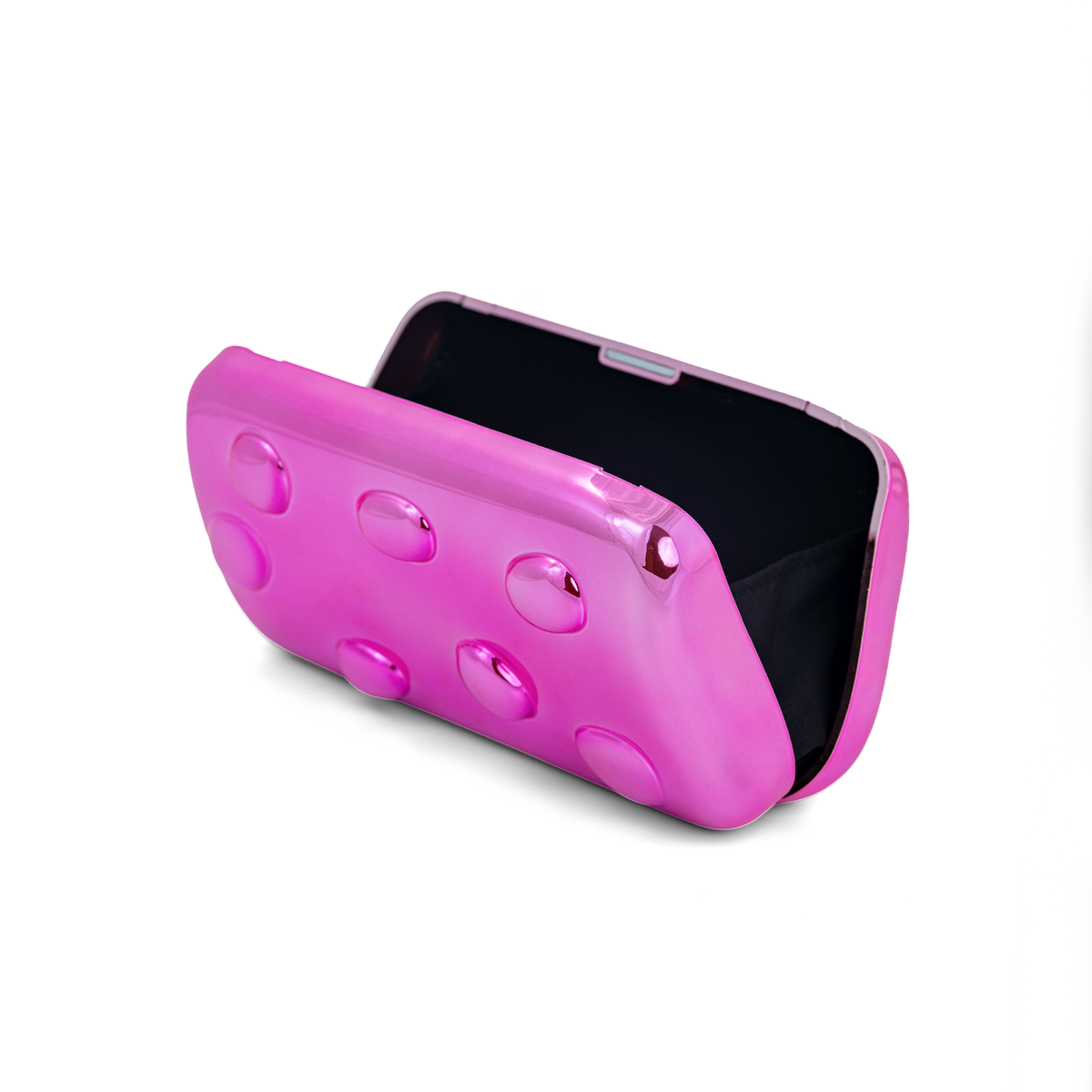 Glossy Luxury Jewel Clutch Bag