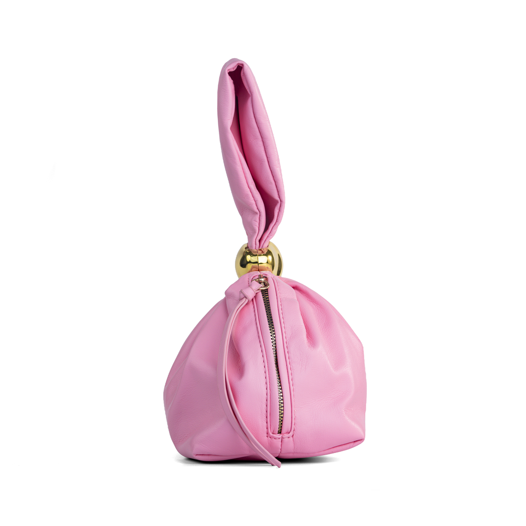 Wristlet Faux Leather Bag