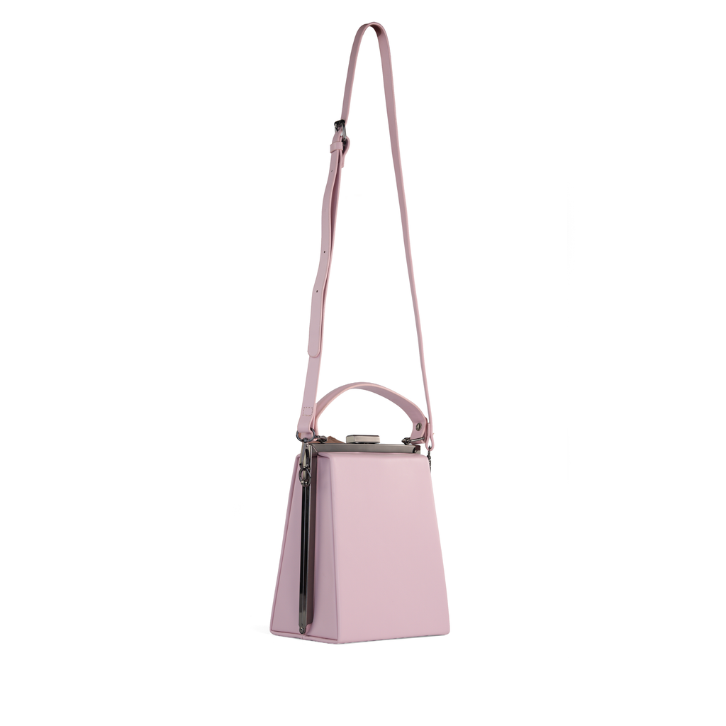 Top Handle Pyramid Bag