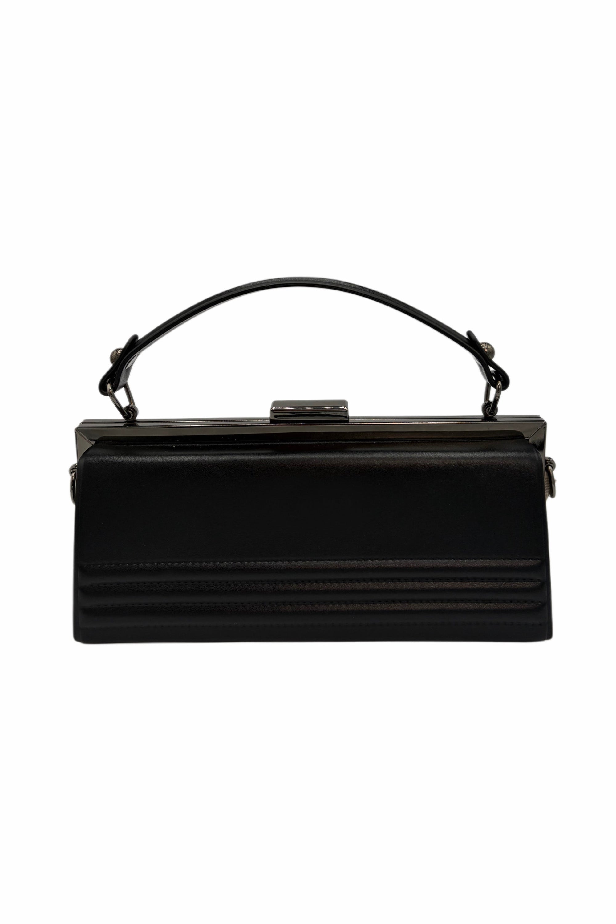 Top Handle Pleated Bag