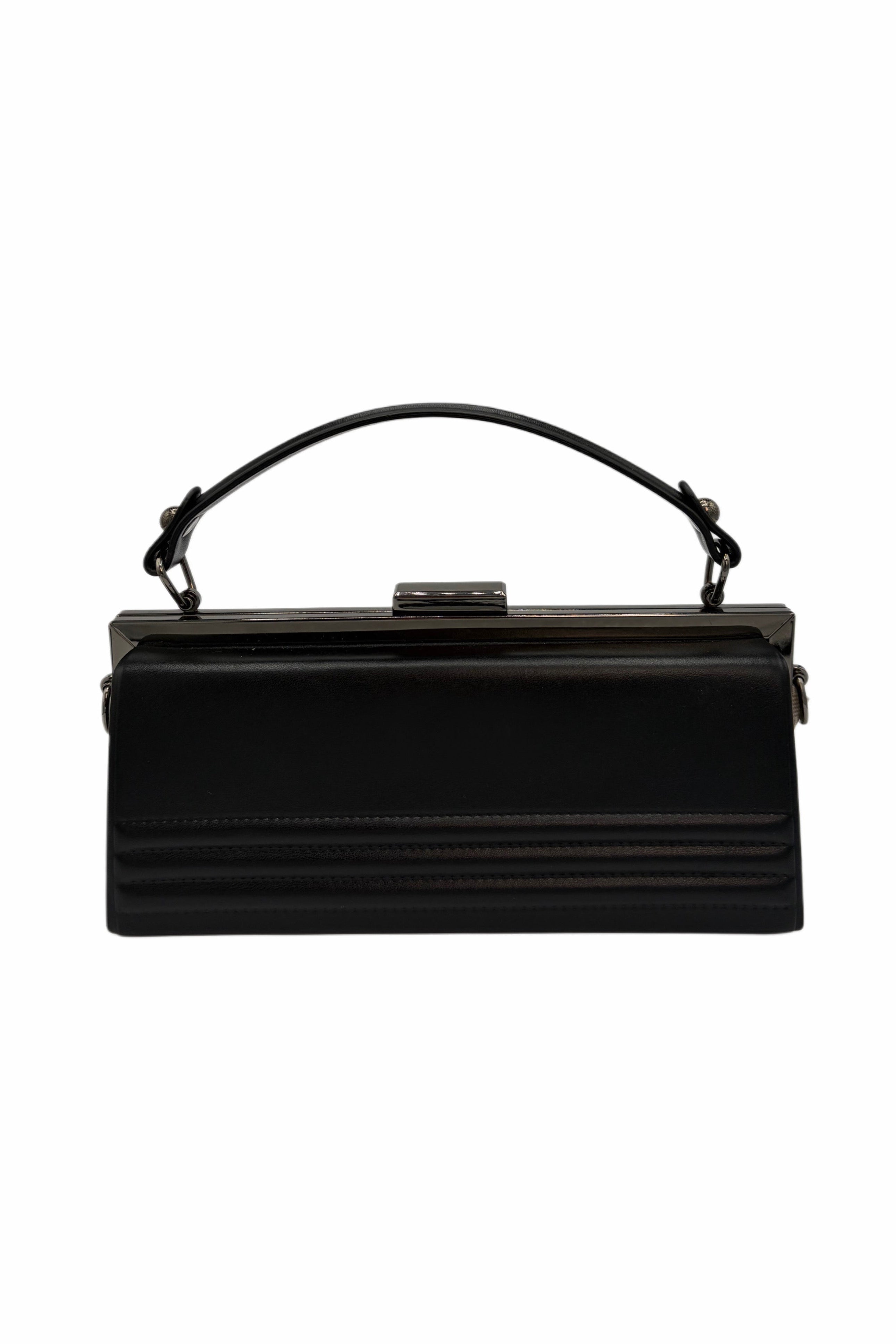 Top Handle Pleated Bag