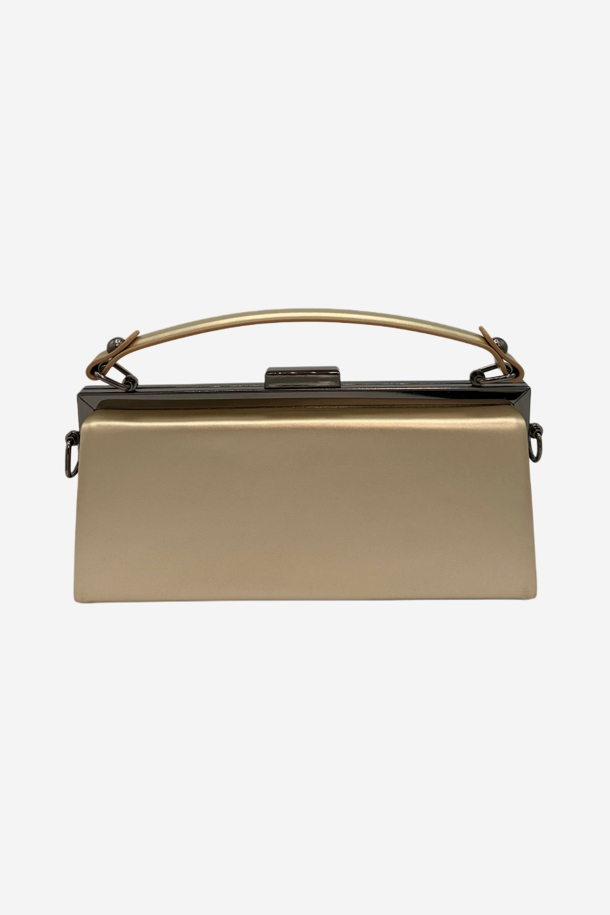 Top Handle Pleated Bag
