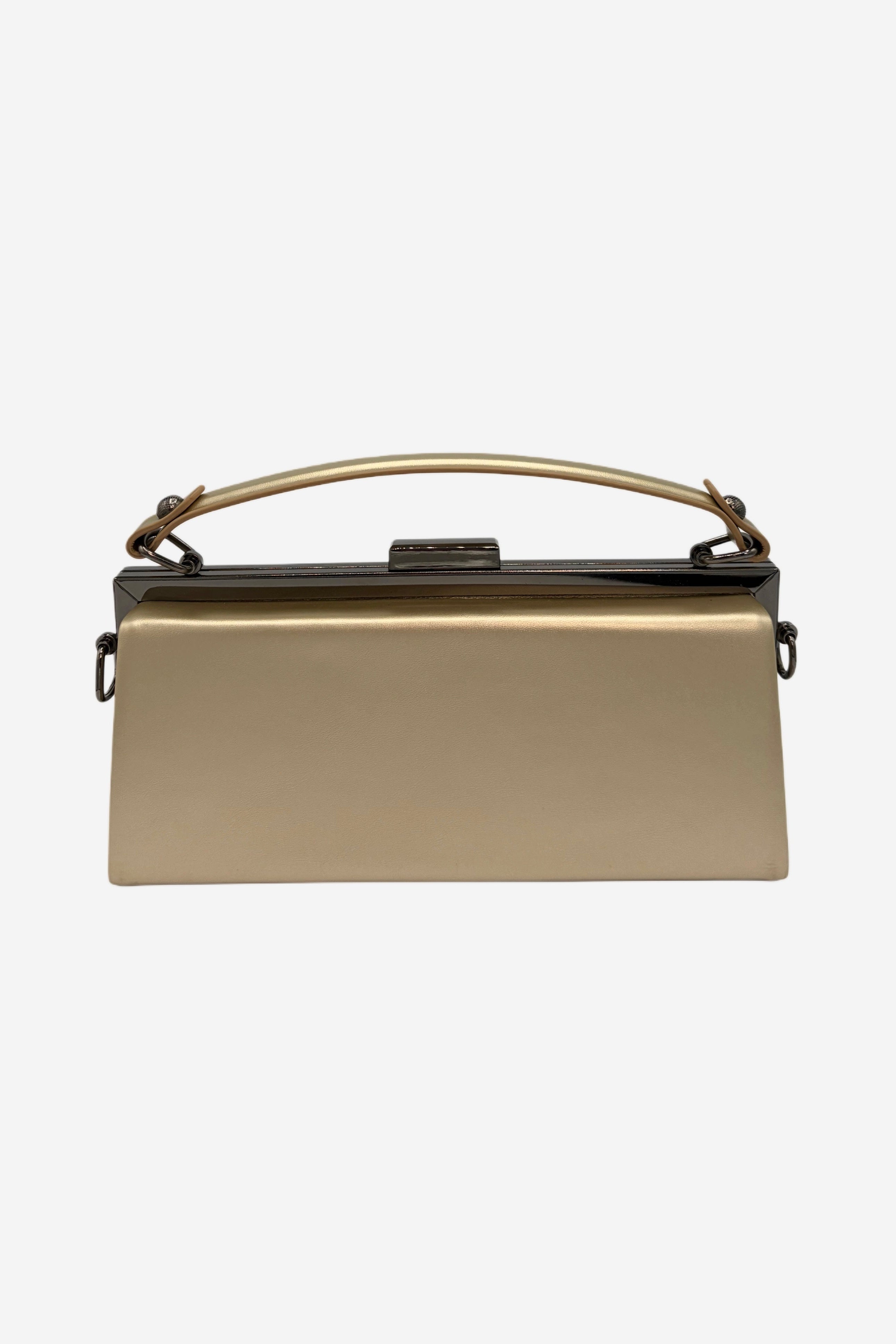 Top Handle Pleated Bag