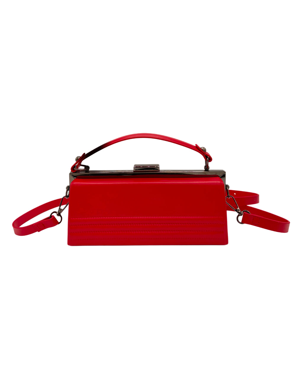 Top Handle Pleated Bag