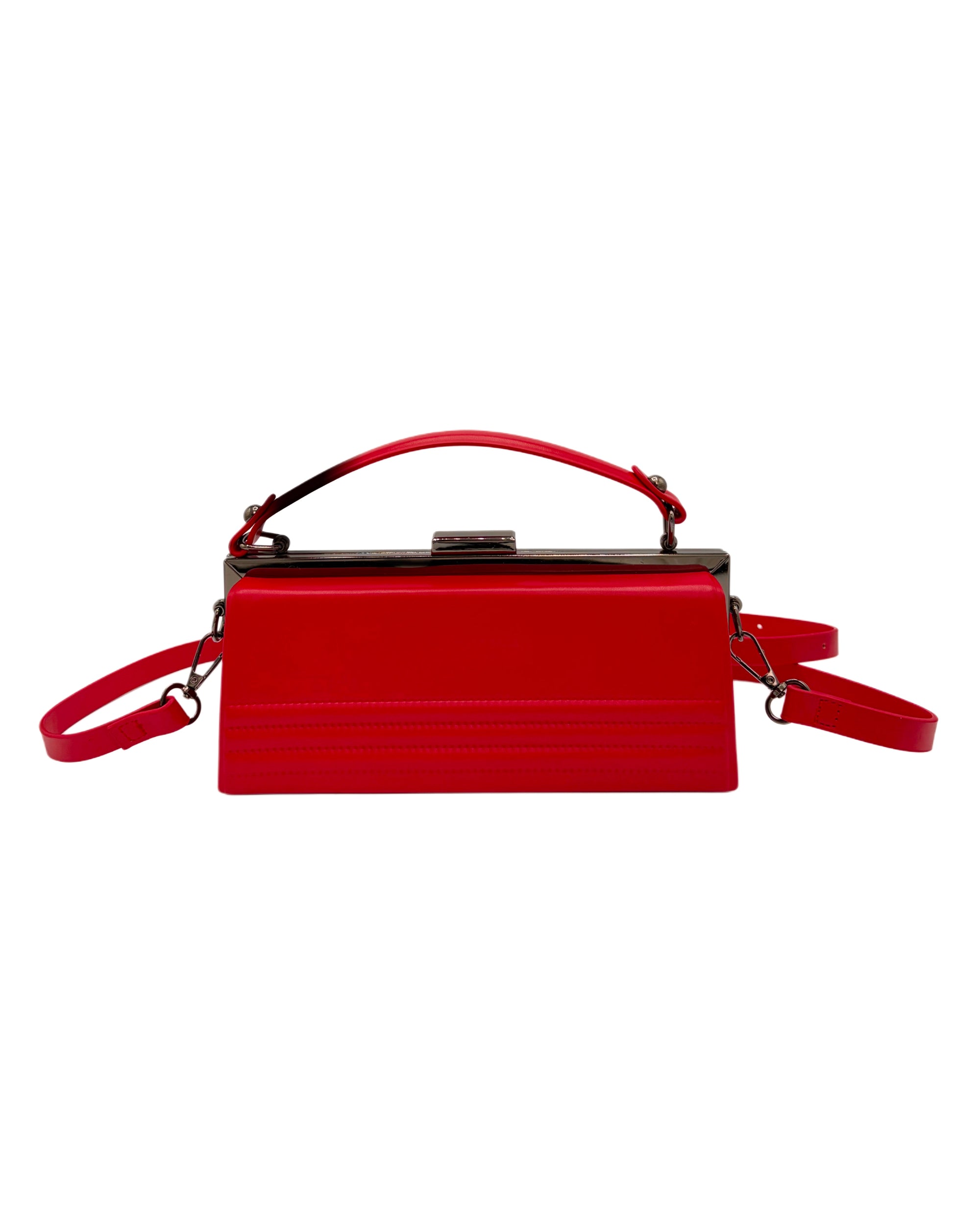 Top Handle Pleated Bag