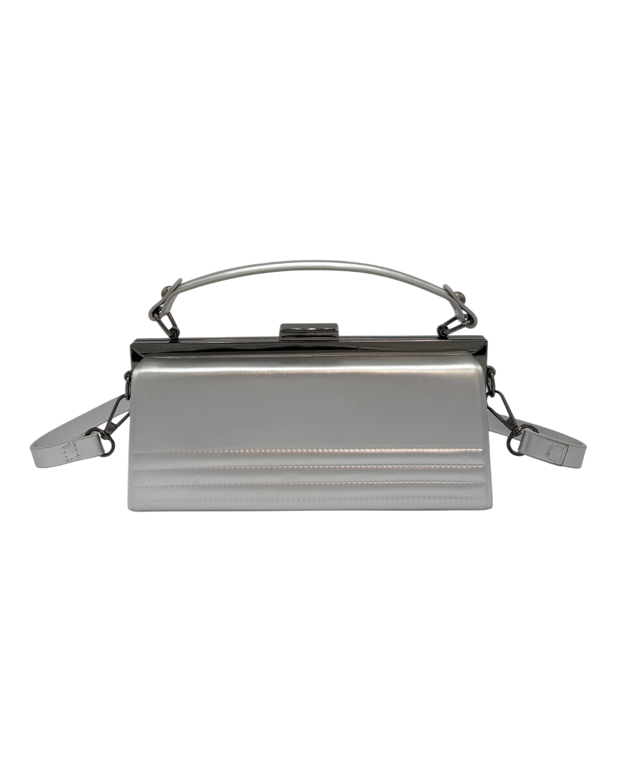 Top Handle Pleated Bag