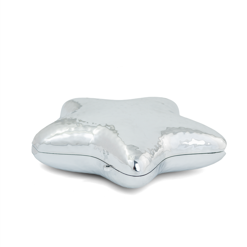Metallic Starry Clutch Bag