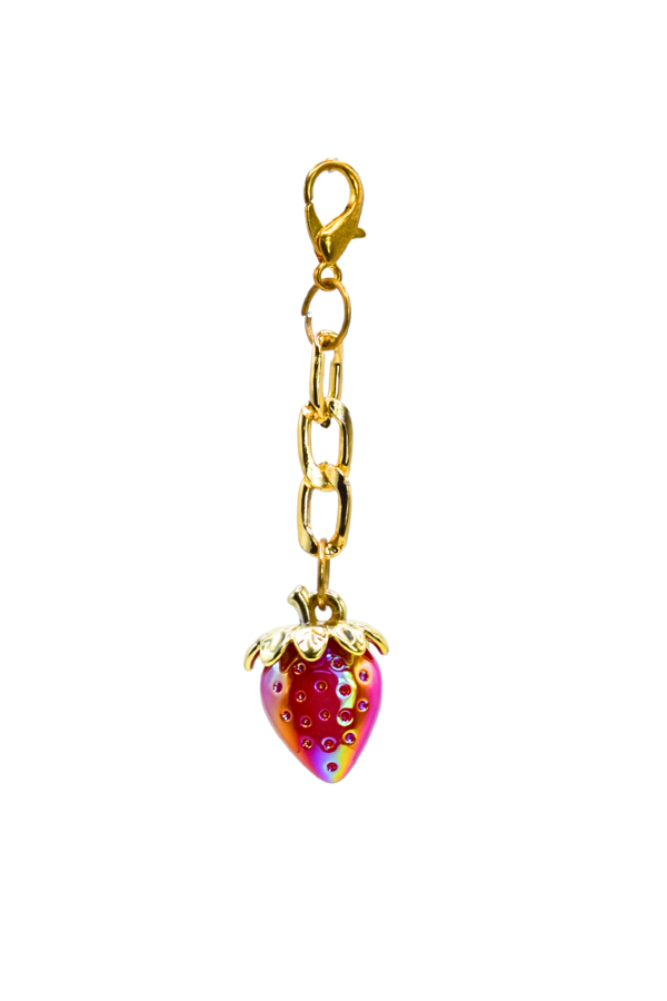 Small Strawberry Charm