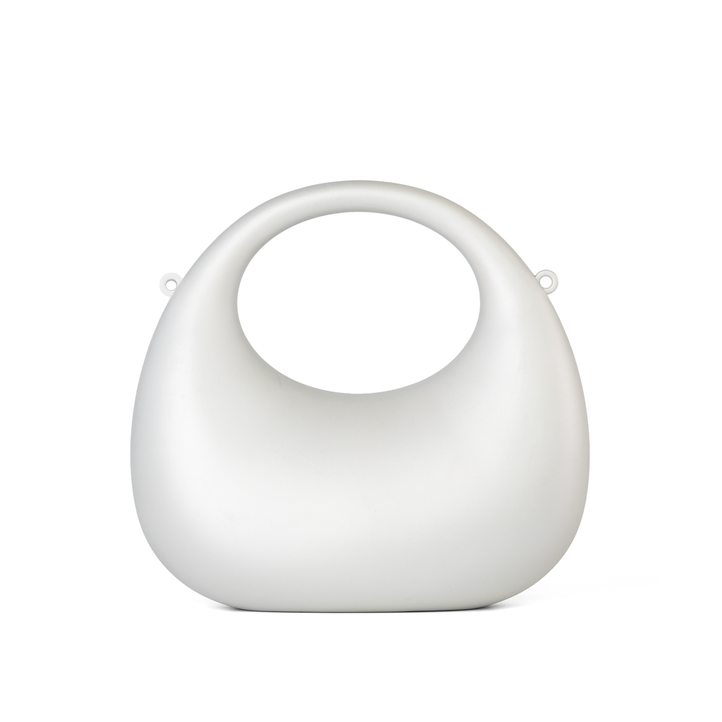 Mini Matte Crescent Clutch Bag