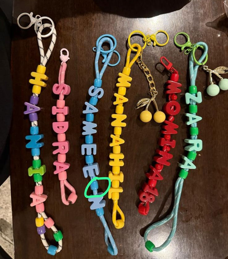 Alphabets Charms (Your Name)