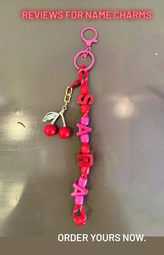 Alphabets Charms (Your Name)